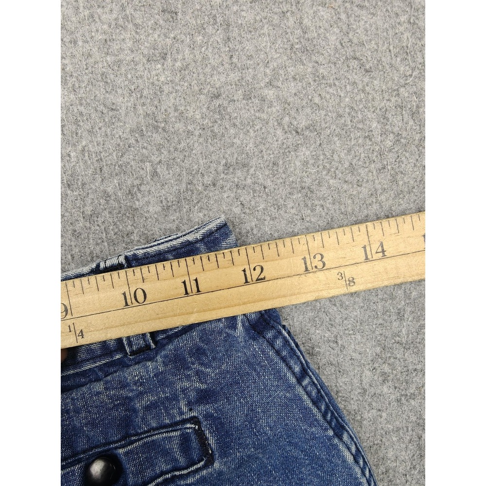 Vintage Rocky Mountain Jeans Womens 24 Blue Med Wash High Rise Tapered Denim - Picture 5 of 9